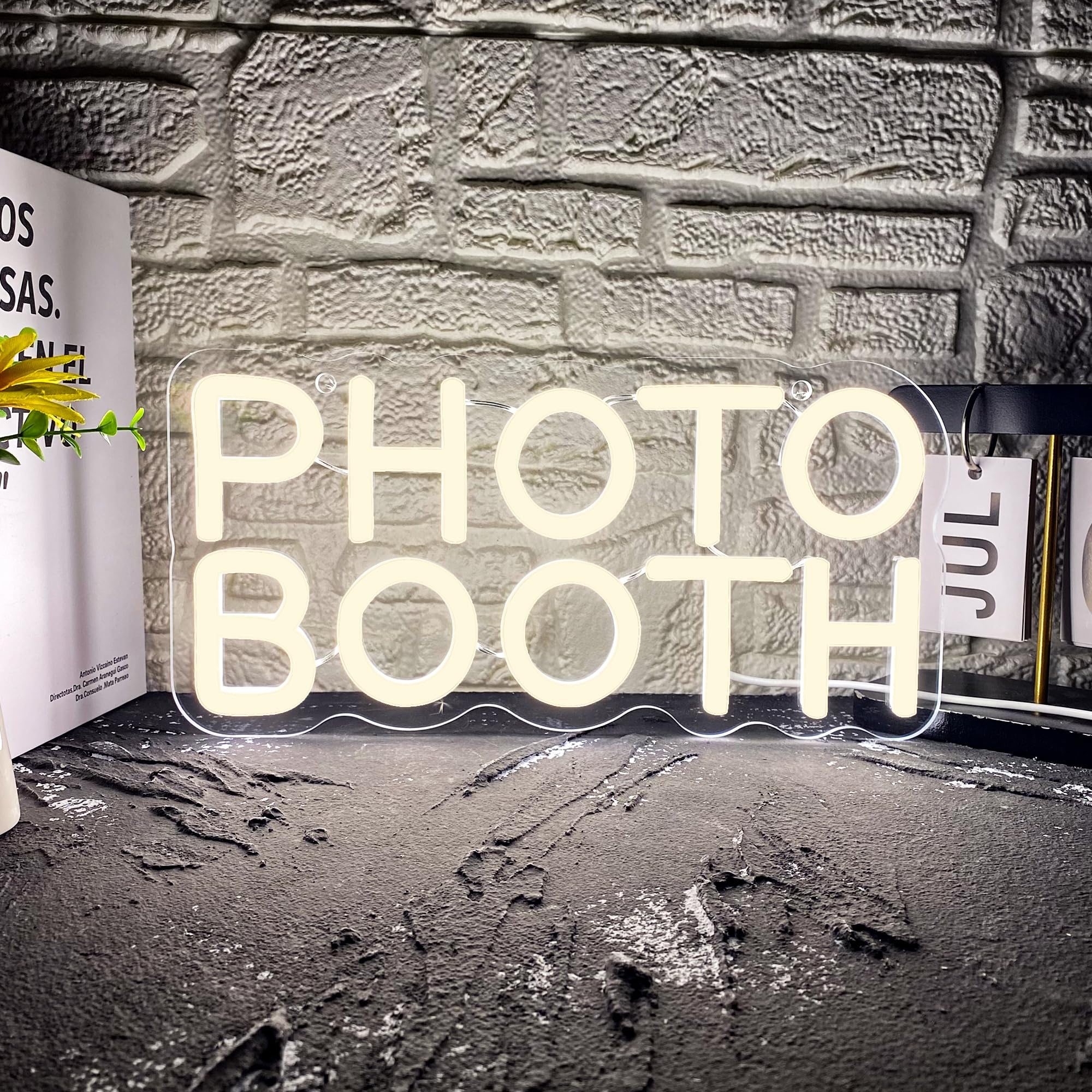 Photo Booth Neon Sign, Dimmabl - Photography Lighting Wedding Reception incelemesi ve fiyatı