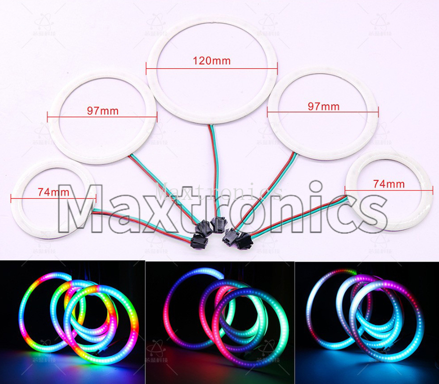 WS2812B FCOB RGB Led Ring 18/3 - Led Ring Light 18 incelemesi ve fiyatı