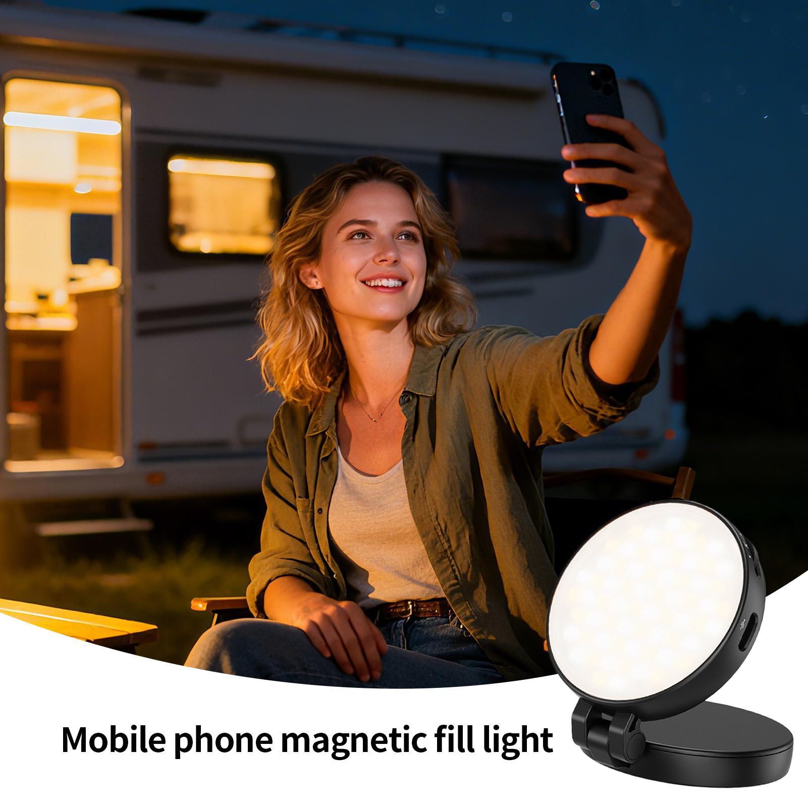 Phone Light Magnetic Video Rec - Photography Lighting Home incelemesi ve fiyatı