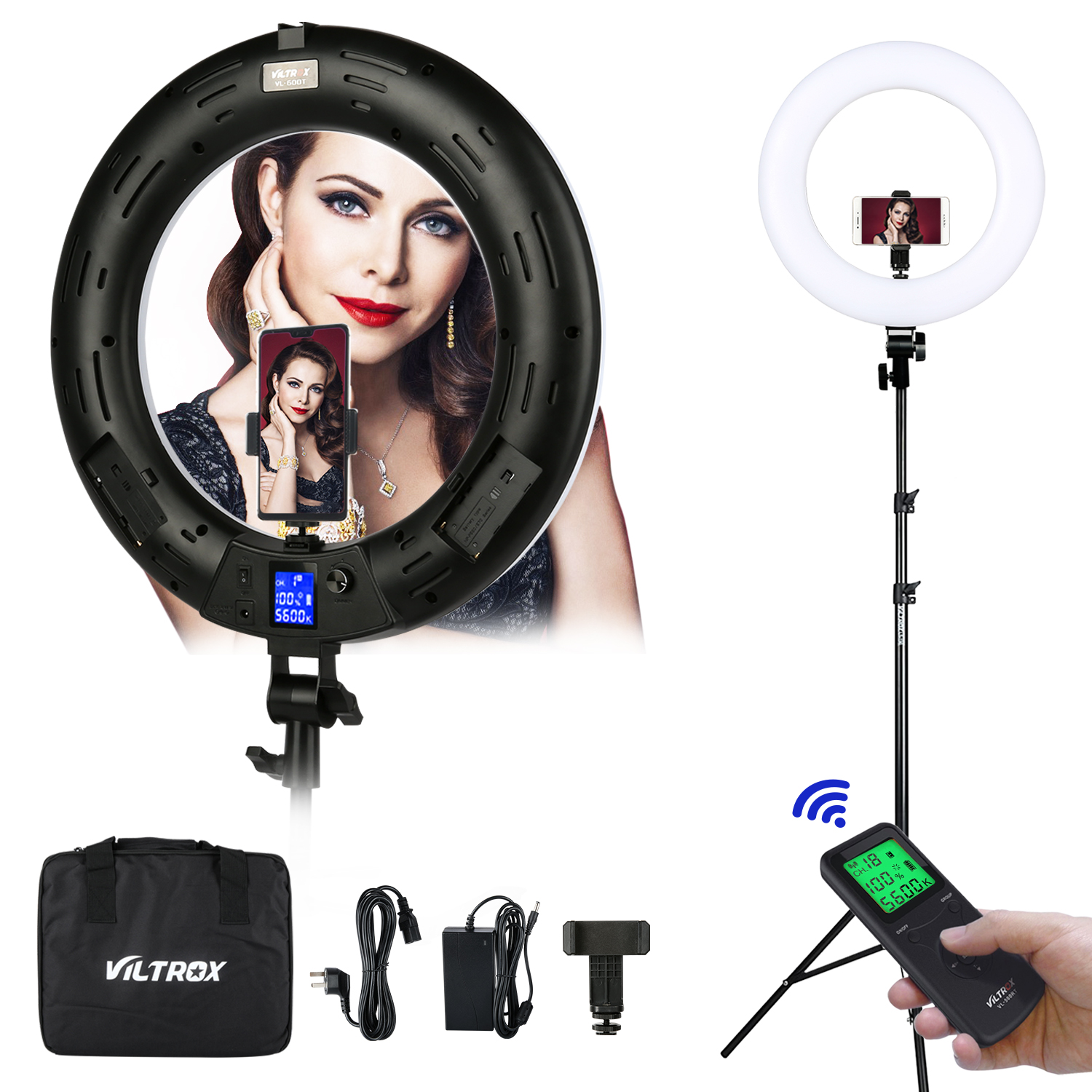 Viltrox VL-600T 45W 18 inch LE - Led Ring Light 18 incelemesi ve fiyatı