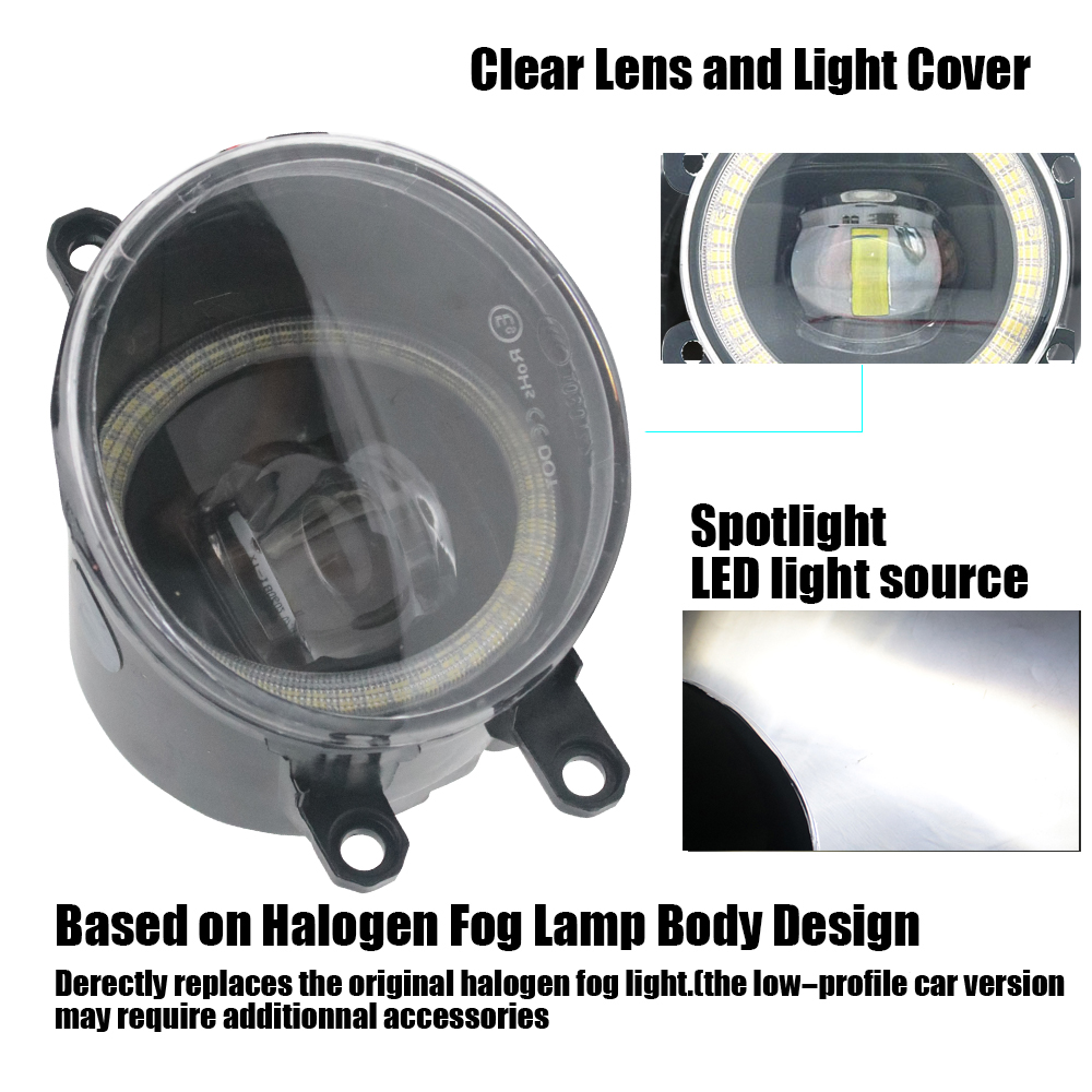 LED Fog Lamp PTF Lens for Peug - Led Ring Light 18 incelemesi ve fiyatı