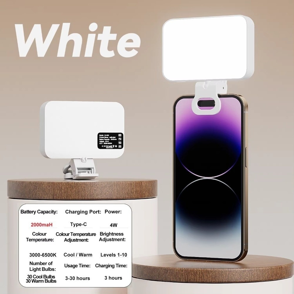 800/1000mAh LED Selfie Light U - Photography Lighting Set Up incelemesi ve fiyatı