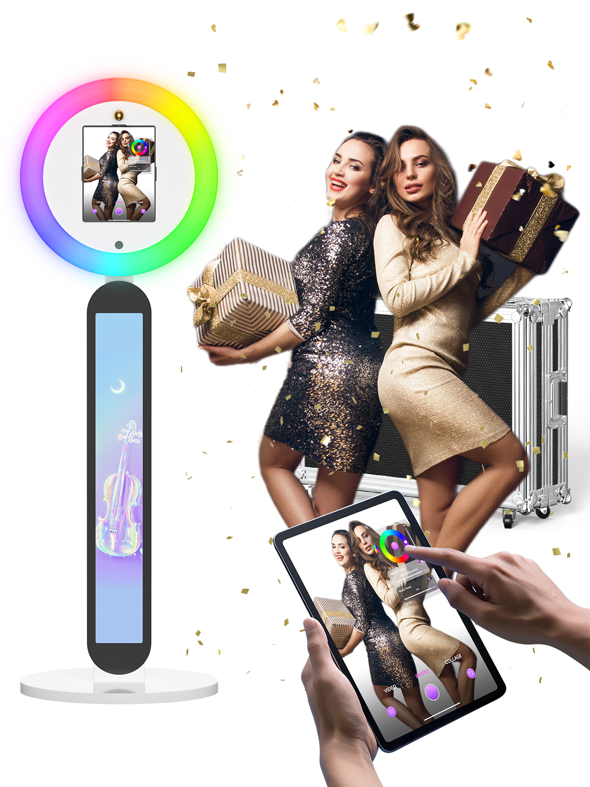 Portable iPad Photo Booth Mach - Photography Lighting Case incelemesi ve fiyatı