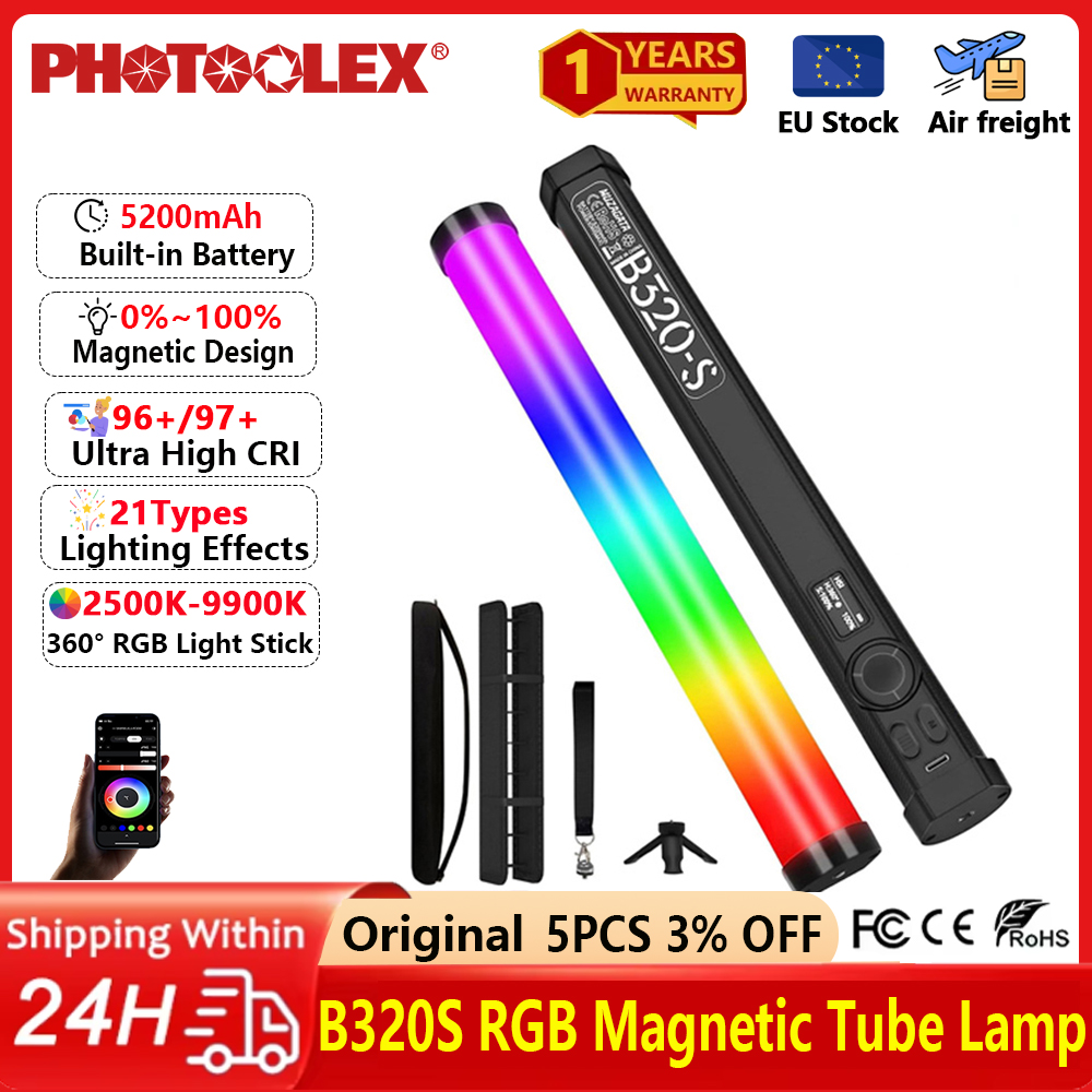 PHOTOLEX RGB Colorful Stick Li - Photography Lighting Type incelemesi ve fiyatı