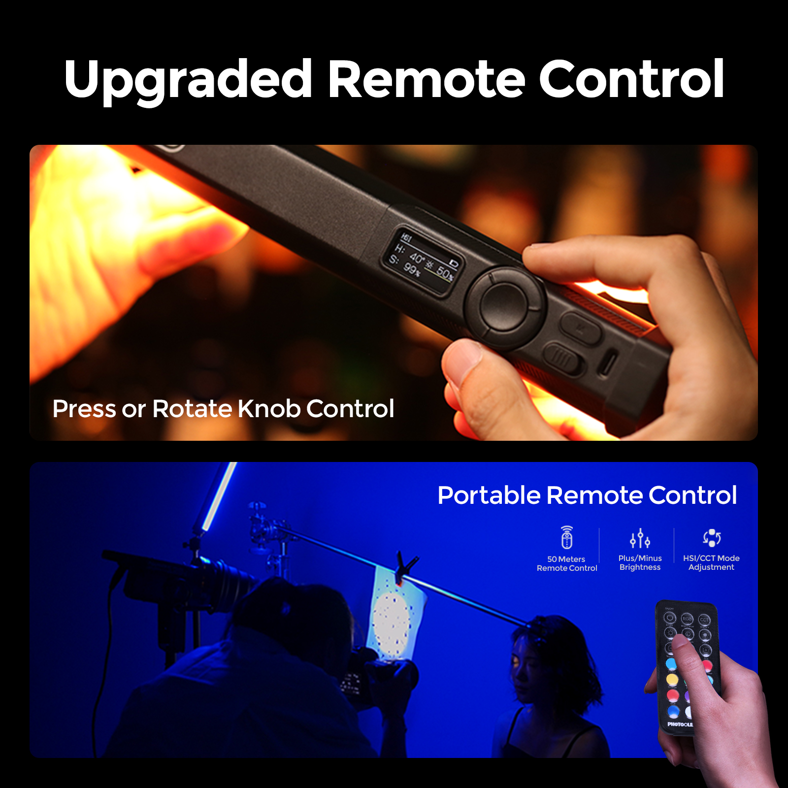 PHOTOLEX RGB Colorful Stick Li - Photography Lighting Type incelemesi ve fiyatı