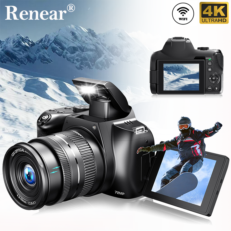 4K Digital Camera Professional - Photography Lighting Beginners incelemesi ve fiyatı