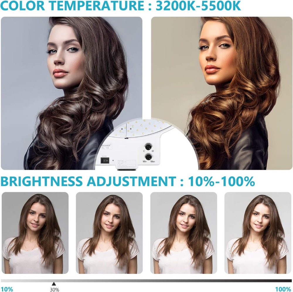 18 Inch Ring Light with Tripod - Led Ring Light 18 incelemesi ve fiyatı