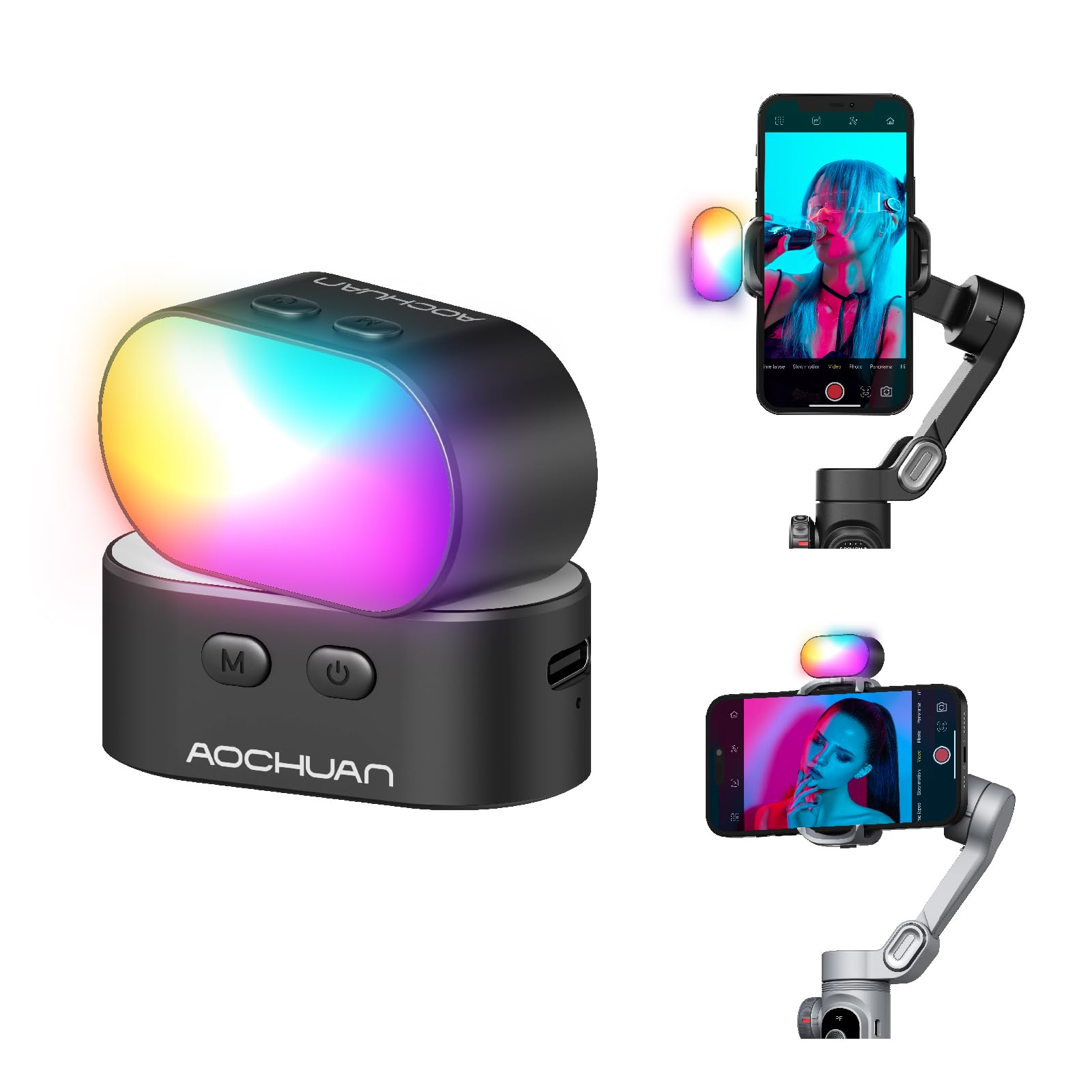 AOCHUAN RGB Magnetic Fill Ligh - Torjim Rgb Photography Video Lighting incelemesi ve fiyatı