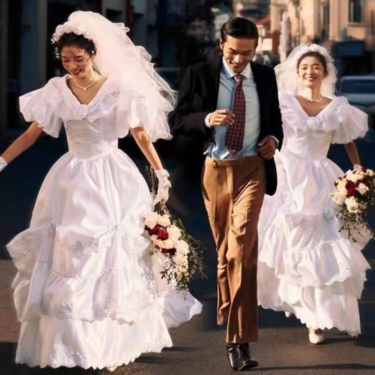 Retro Studio Theme Wedding Dre - Photography Lighting Portrait incelemesi ve fiyatı