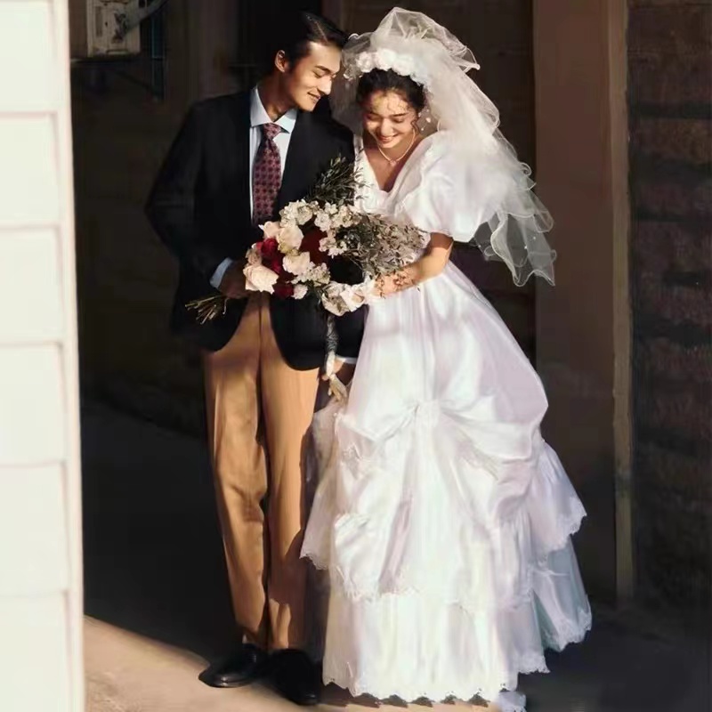 Retro Studio Theme Wedding Dre - Photography Lighting Portrait incelemesi ve fiyatı